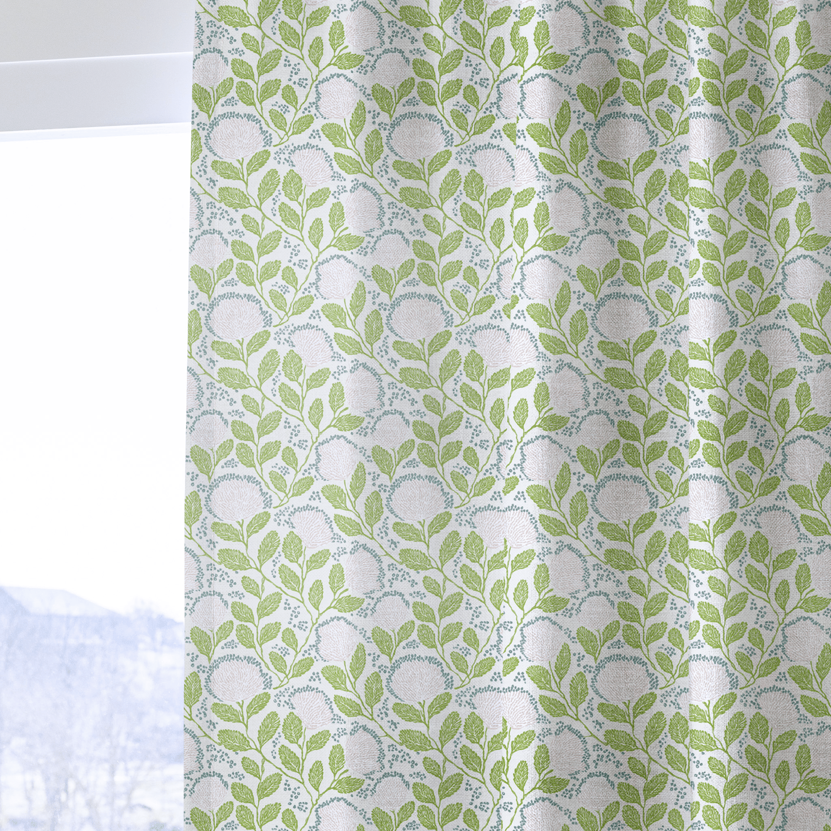 Viremont Garden - Curtain Panel - The Drapery