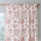 Vivienne Trail Rose - Curtain Panel - The Drapery