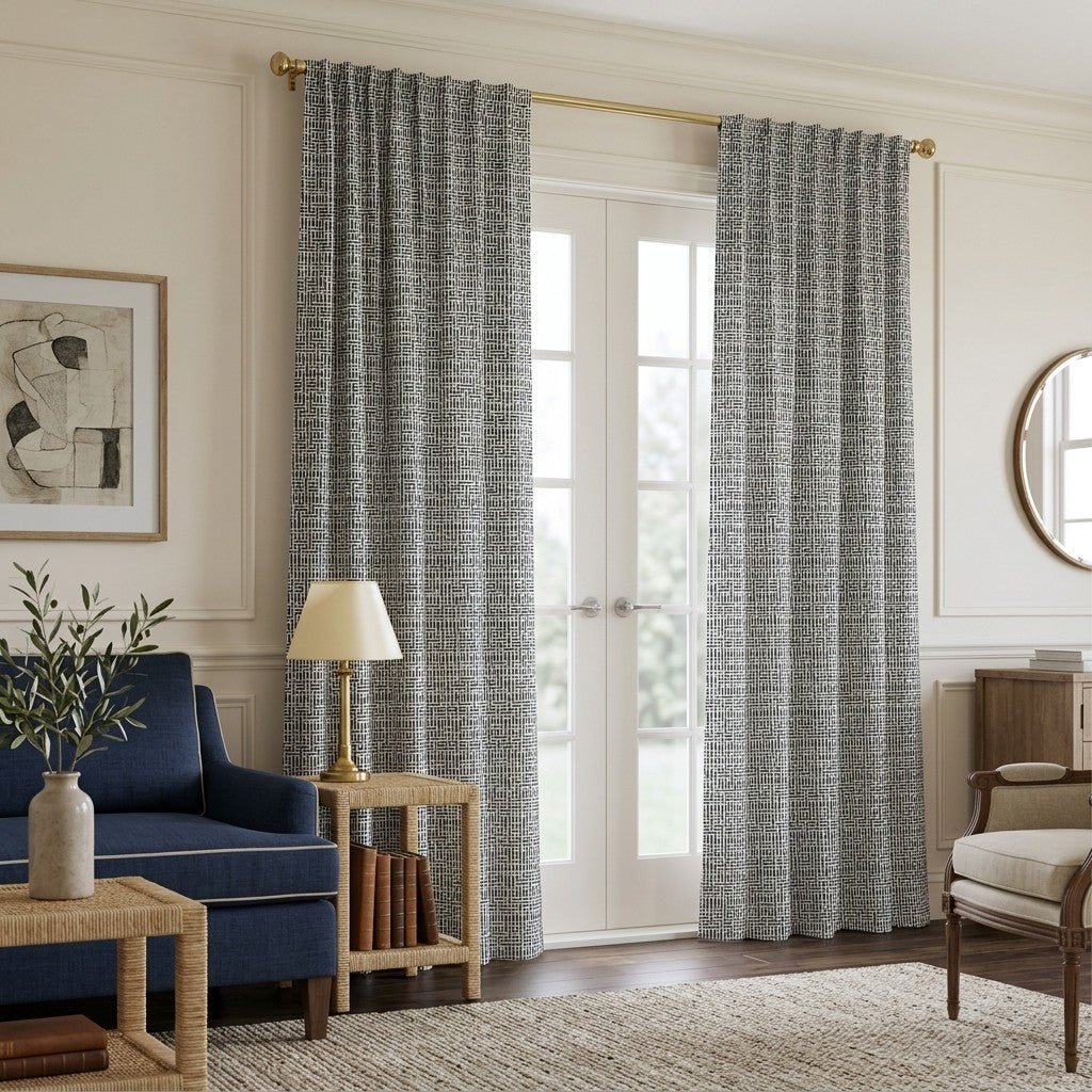 Voss - Curtain Panel - The Drapery