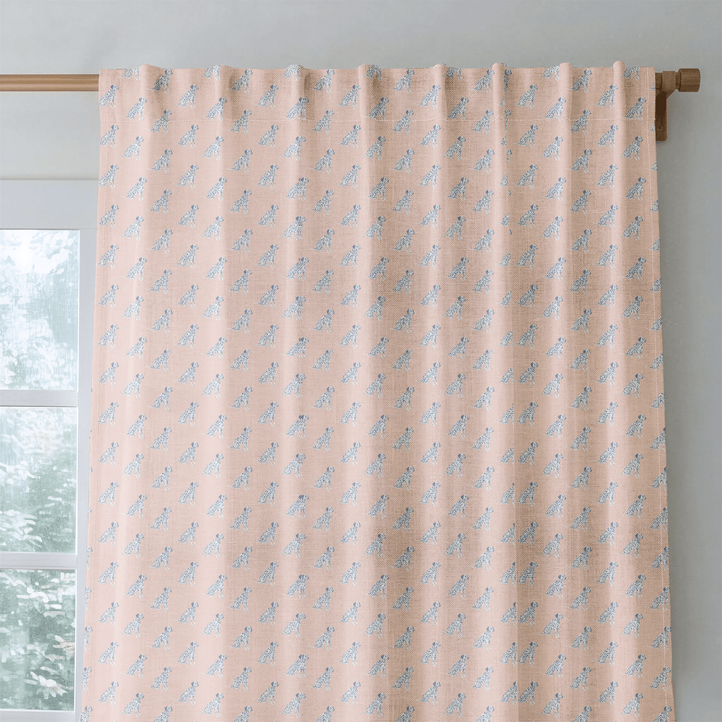 Waggle Repeat - Curtain Panel - The Drapery