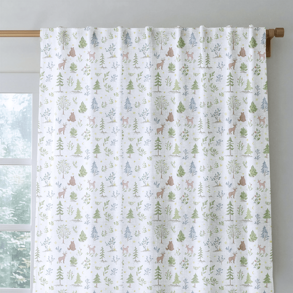 Walking Through the Forest - Curtain Panel - The Drapery