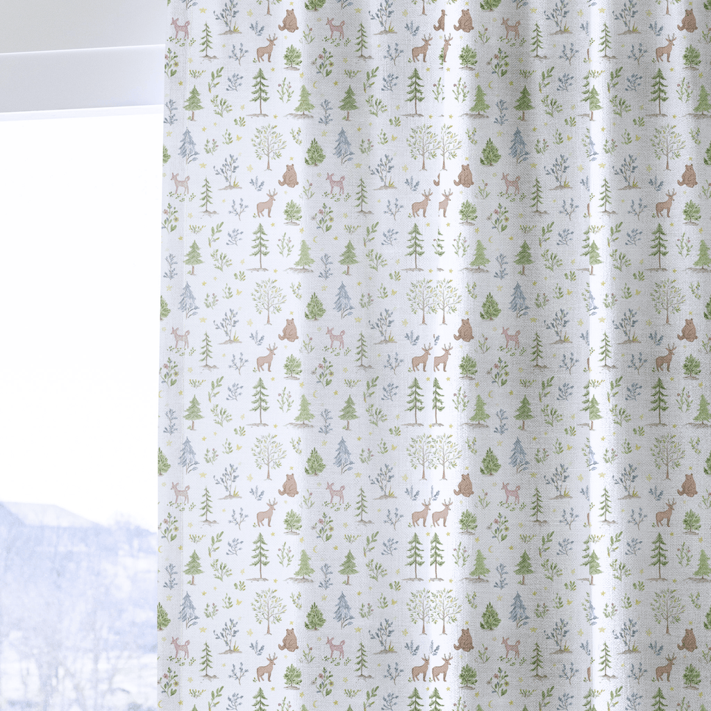 Walking Through the Forest - Curtain Panel - The Drapery