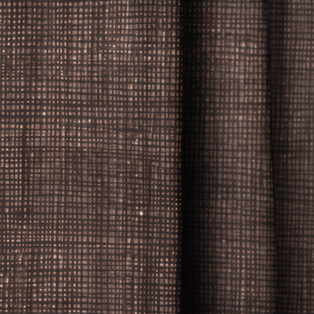 Walnut Burlap - Curtain Panel - The Drapery