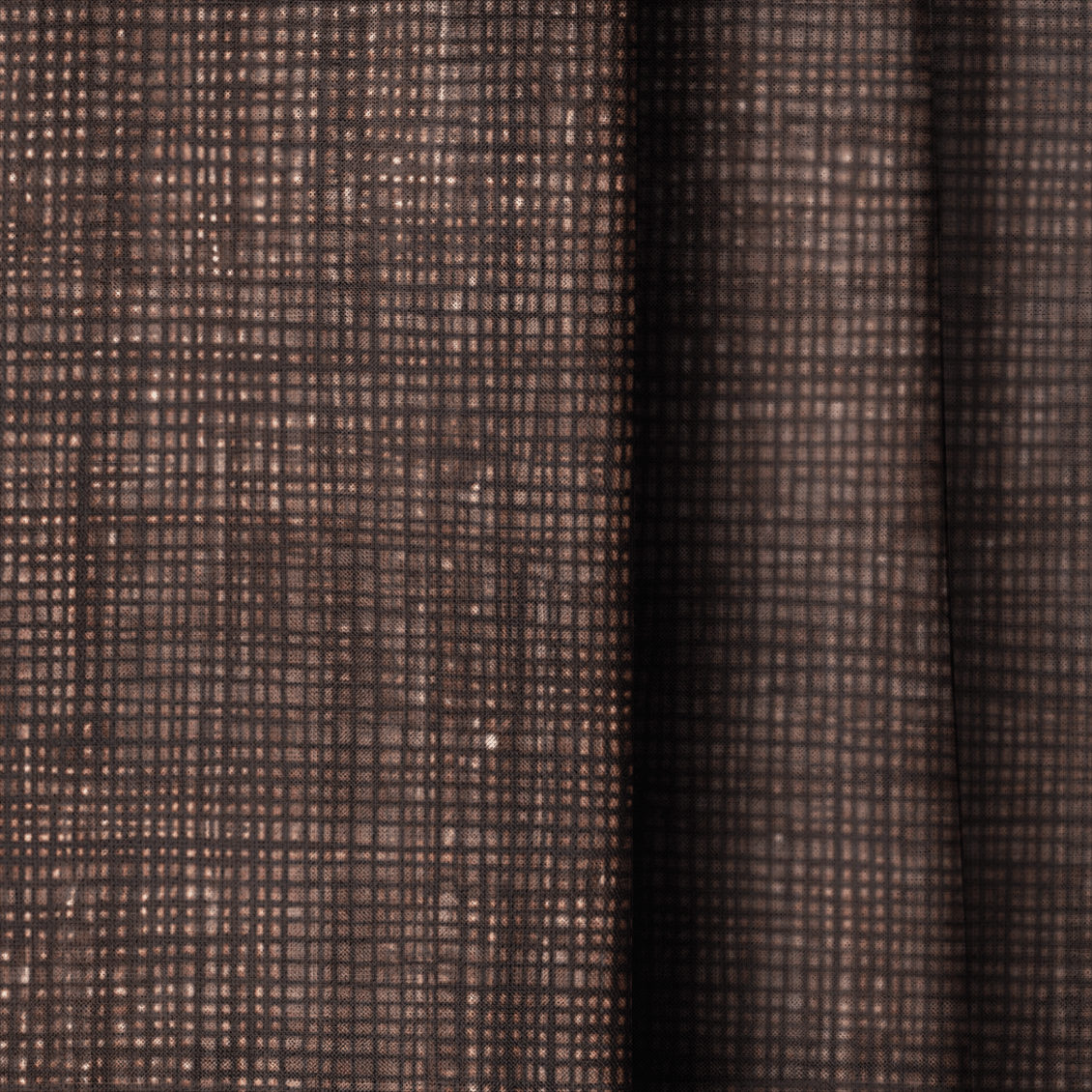 Walnut Burlap - Curtain Panel - The Drapery