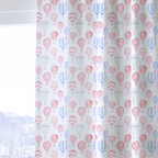 Watercolor Hot Air Balloons - The Drapery
