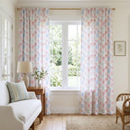 Watercolor Hot Air Balloons - Curtain Panel - The Drapery