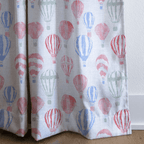 Watercolor Hot Air Balloons - Curtain Panel - The Drapery