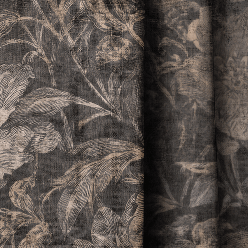 Weathered Pine - Curtain Panel - The Drapery