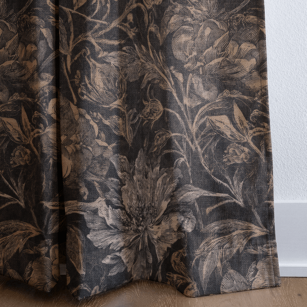 Weathered Pine - Curtain Panel - The Drapery