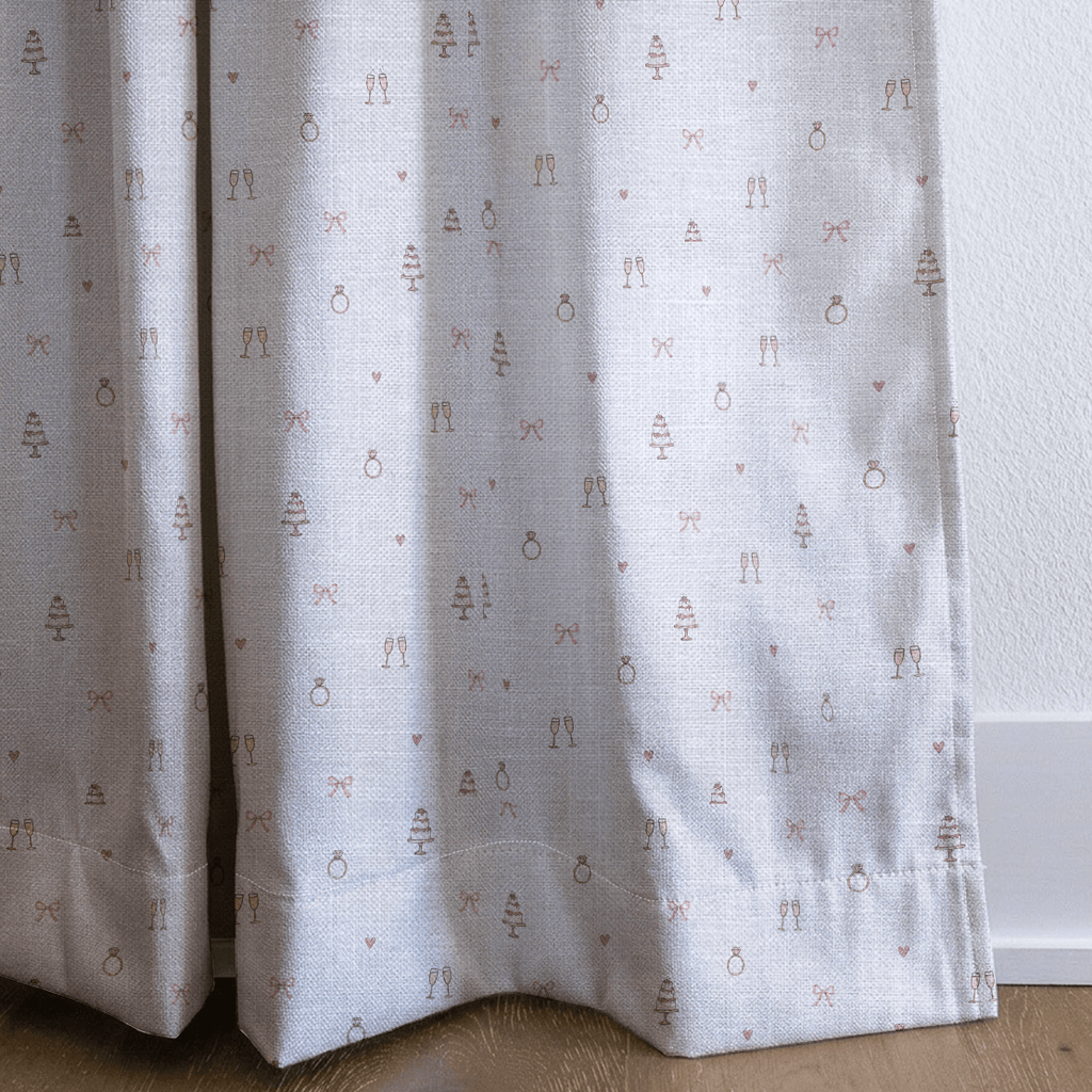 Wedding Scatter - Curtain Panel - The Drapery