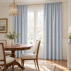 Wedgewood Vine Dustblu - Curtain Panel - The Drapery