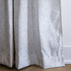 Wedgewood Vine Snow - Curtain Panel - The Drapery