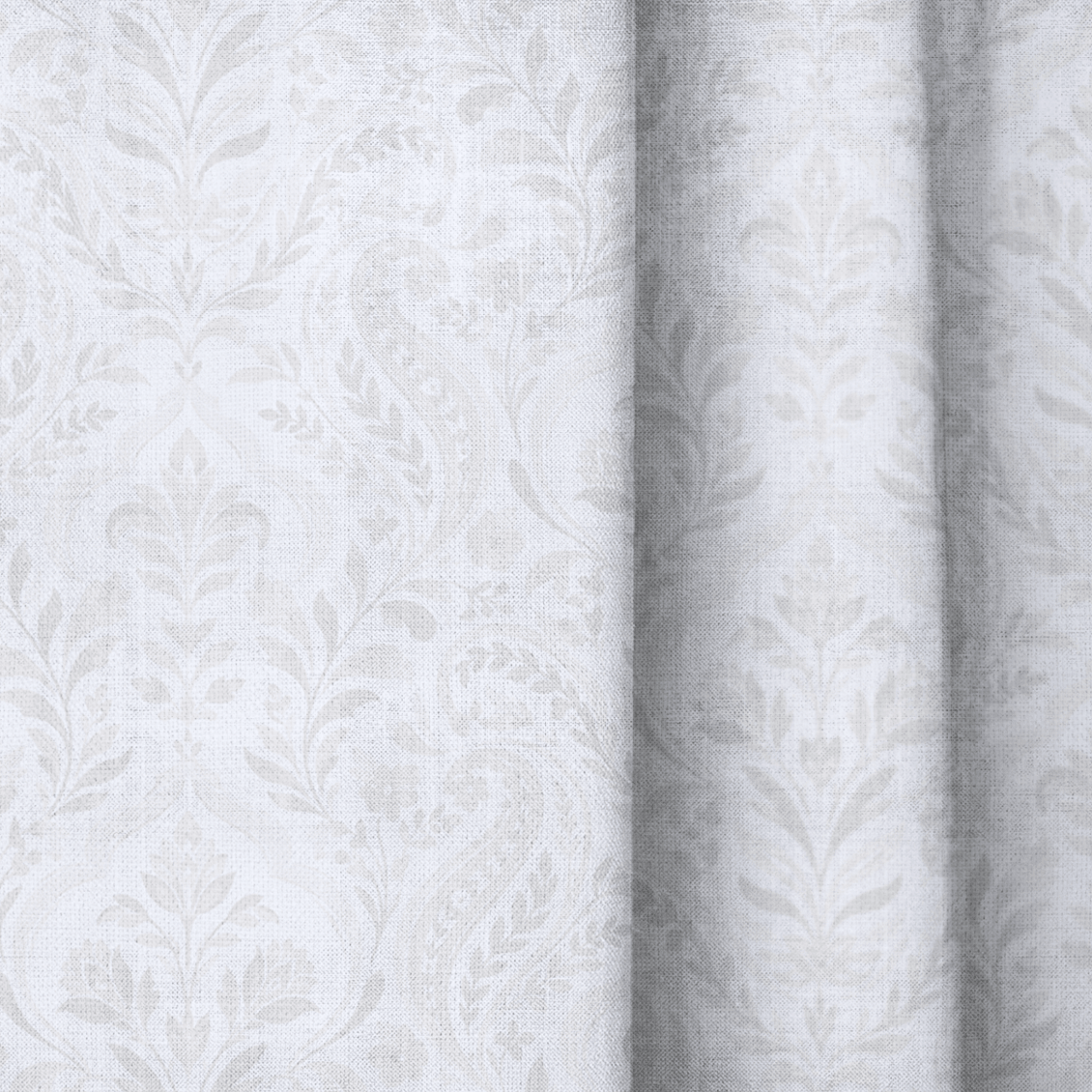 Wedgewood Vine Snow - Curtain Panel - The Drapery