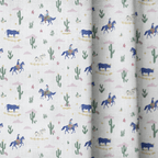 Western Scene - Curtain Panel - The Drapery