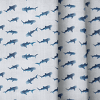 Whale Sharks - Curtain Panel - The Drapery