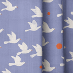 When Doves Fly - Curtain Panel - The Drapery