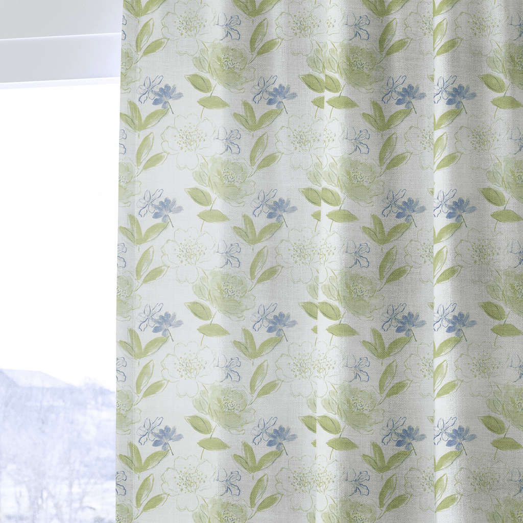 Whisper Bloom - Curtain Panel - The Drapery