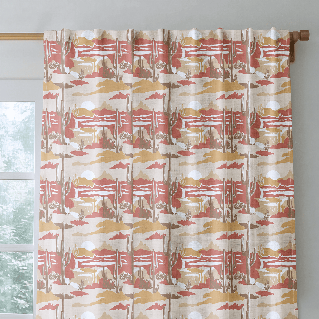Wild Cactus - Curtain Panel - The Drapery