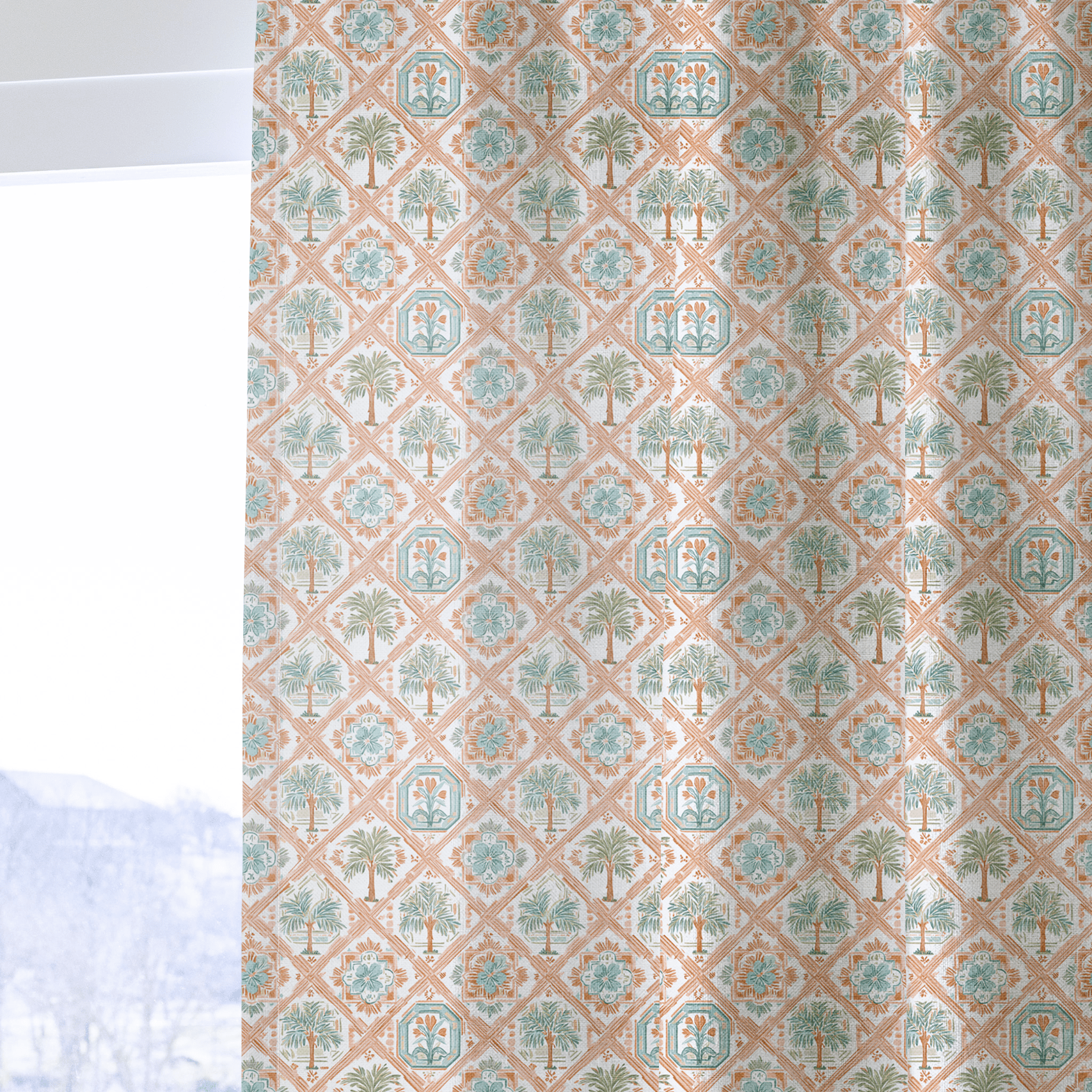 Wild Coast - Curtain Panel - The Drapery