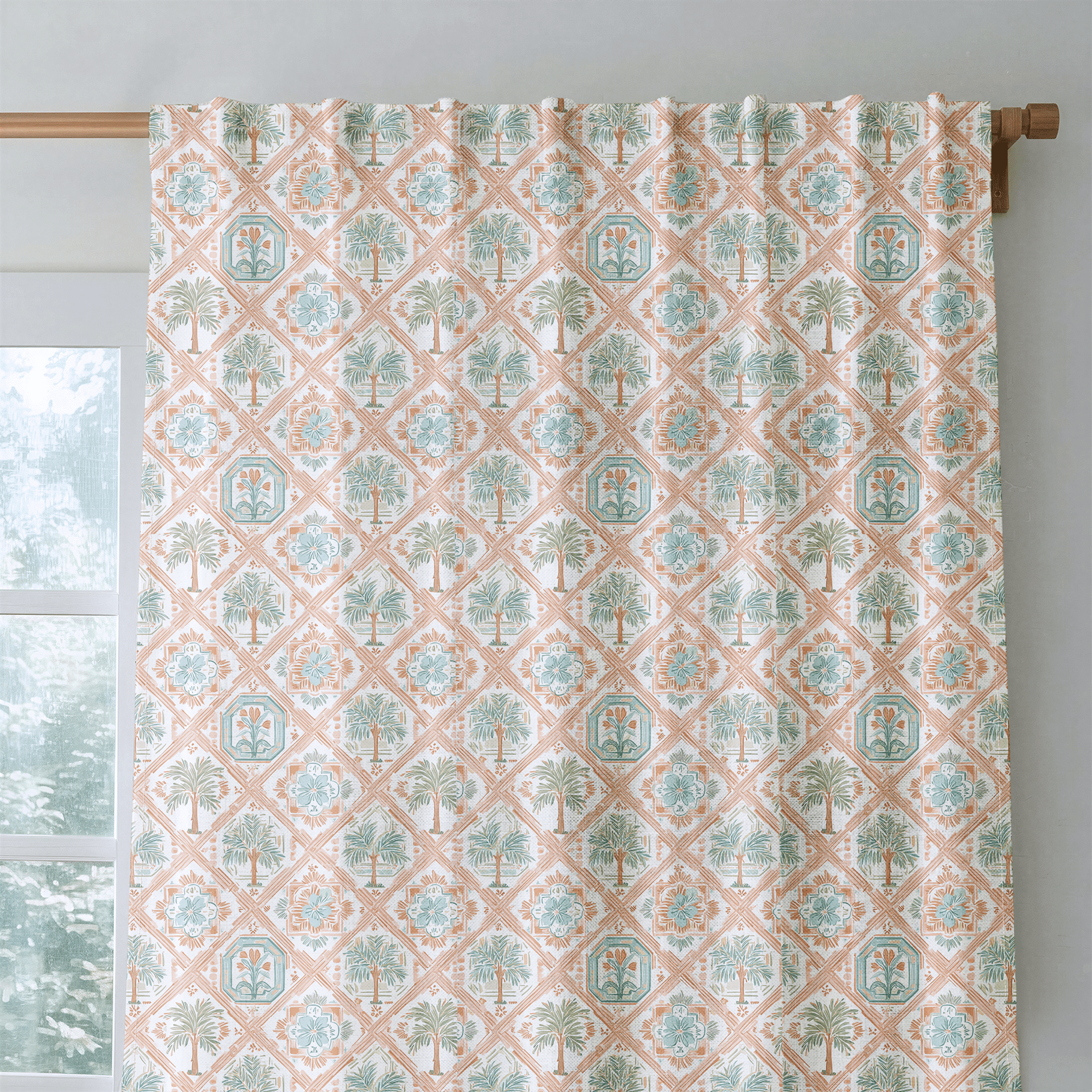 Wild Coast - Curtain Panel - The Drapery