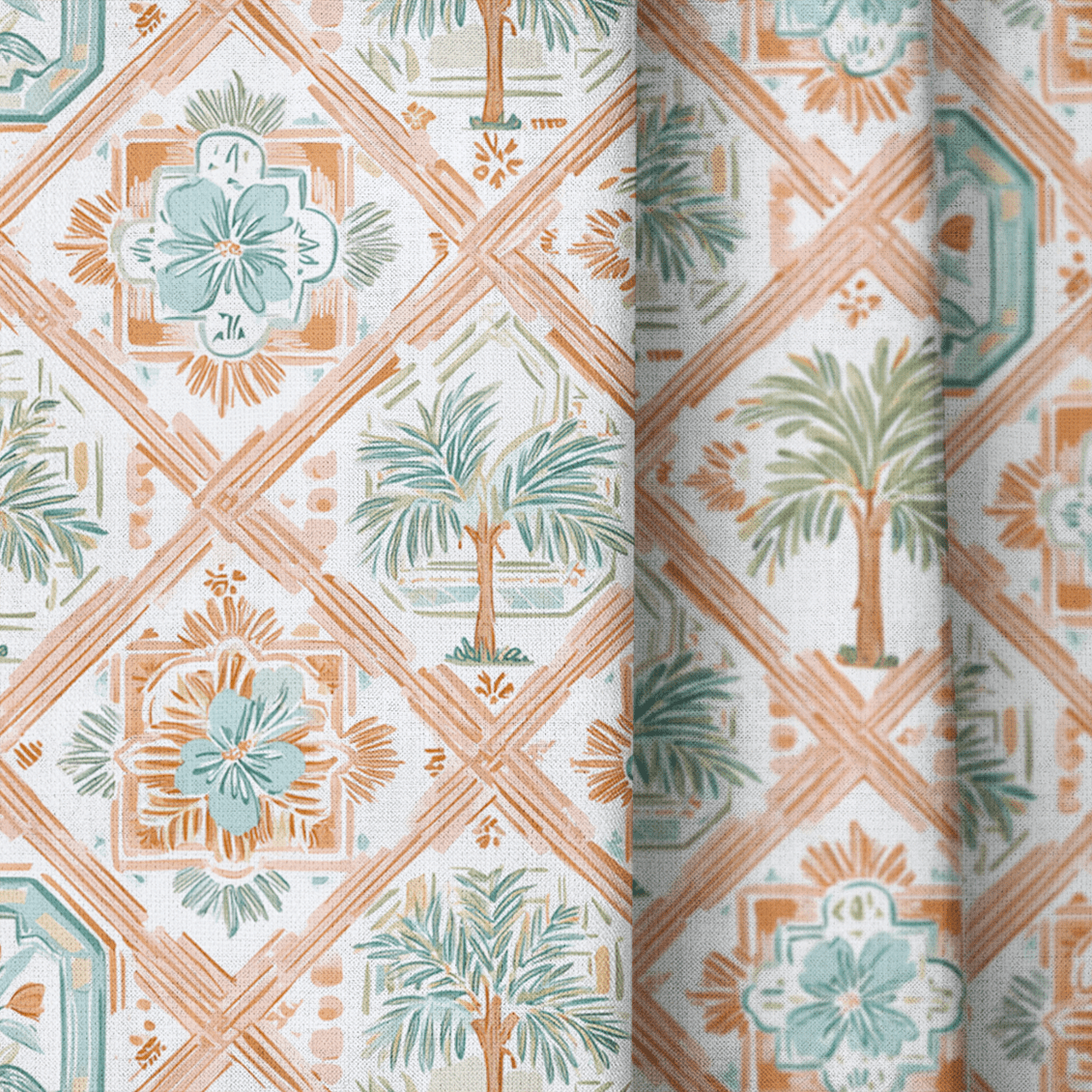 Wild Coast - Curtain Panel - The Drapery