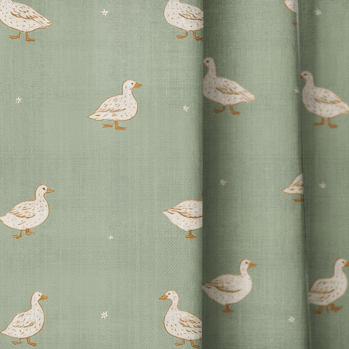 Wild Goose Chase - Curtain Panel - The Drapery