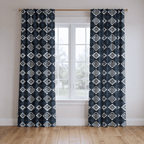 Wilder Blue - Curtain Panel - The Drapery