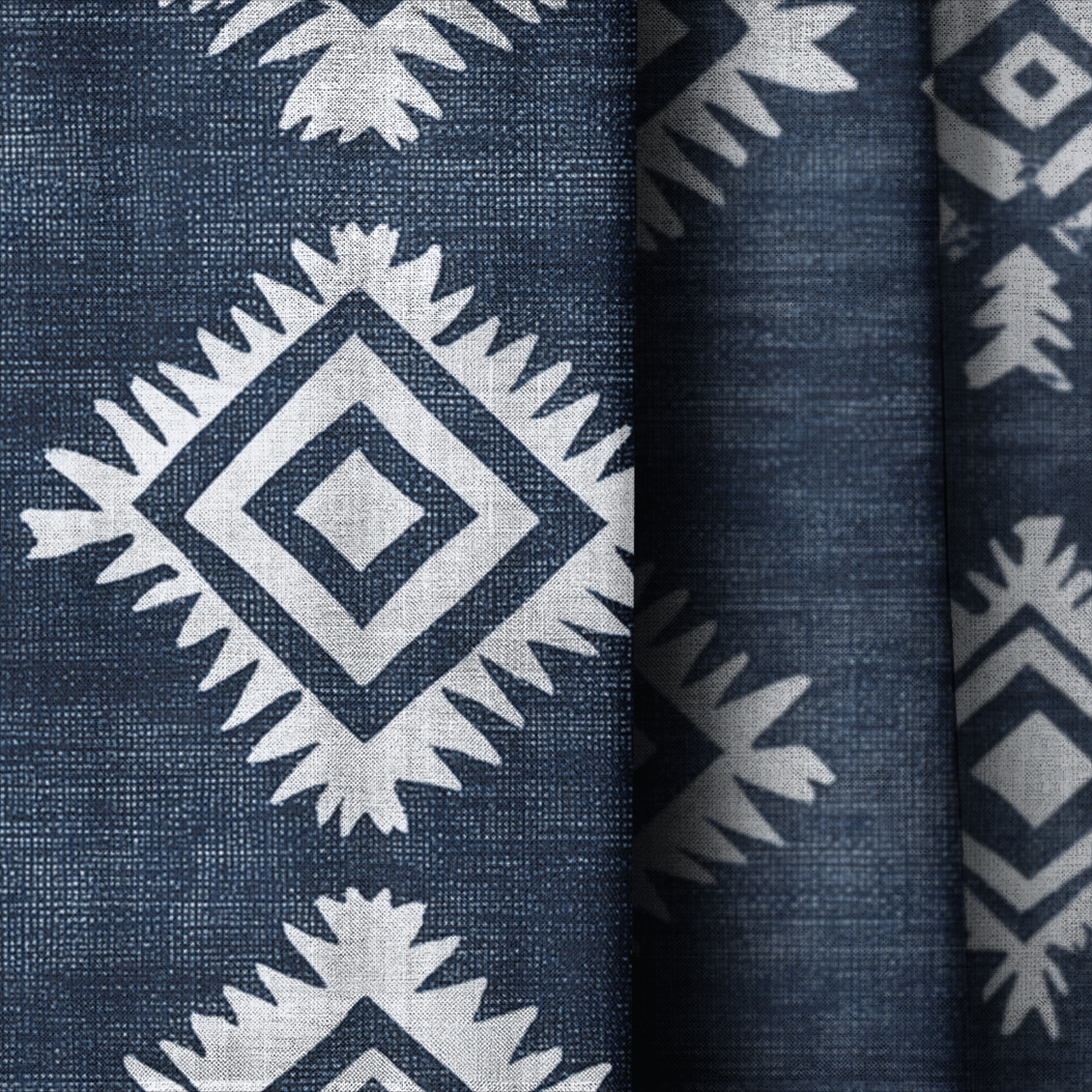Wilder Blue - Curtain Panel - The Drapery
