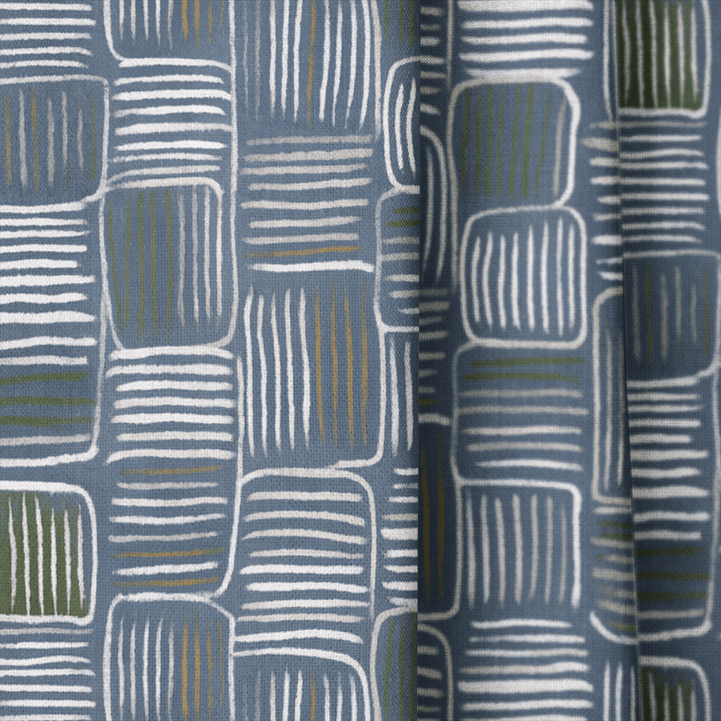 Wilder Brushstrokes - Curtain Panel - The Drapery