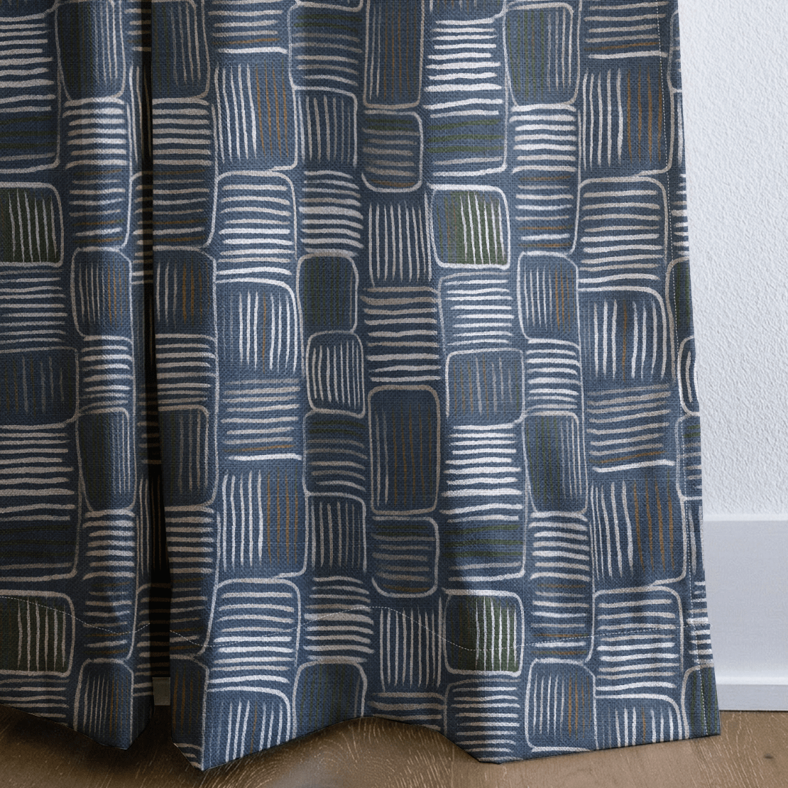 Wilder Brushstrokes - Curtain Panel - The Drapery