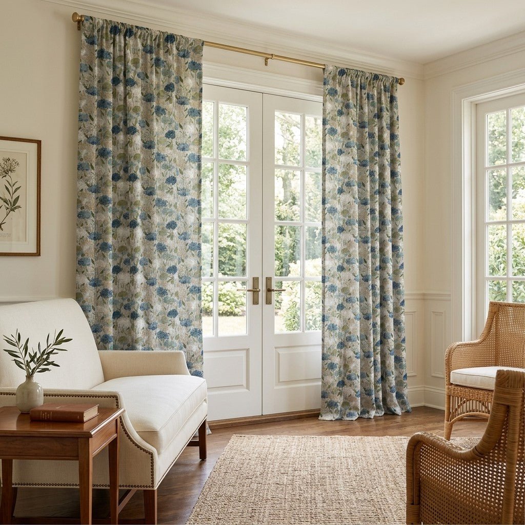 Wildflower Field - Curtain Panel - The Drapery