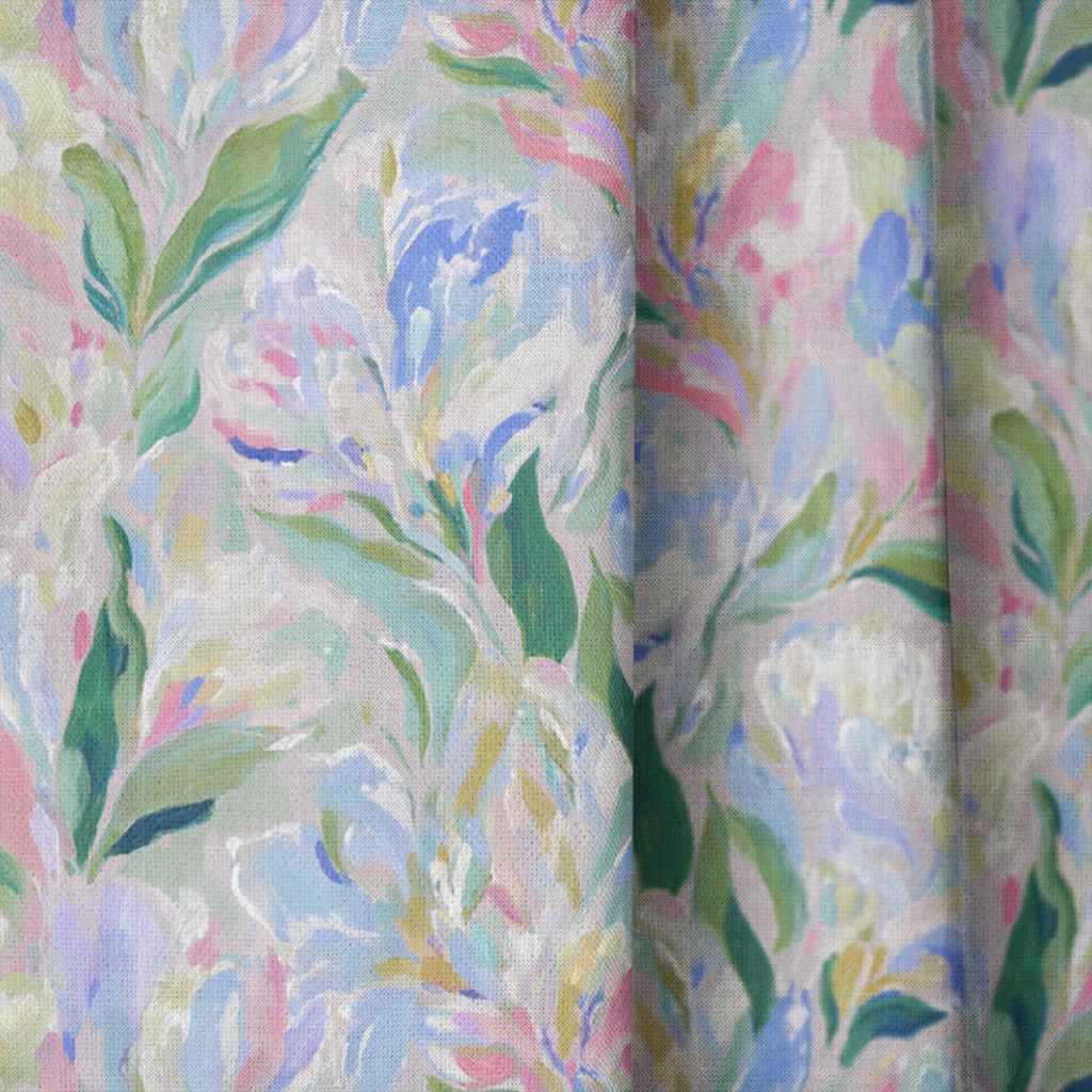 Wildflower Hill - Curtain Panel - The Drapery