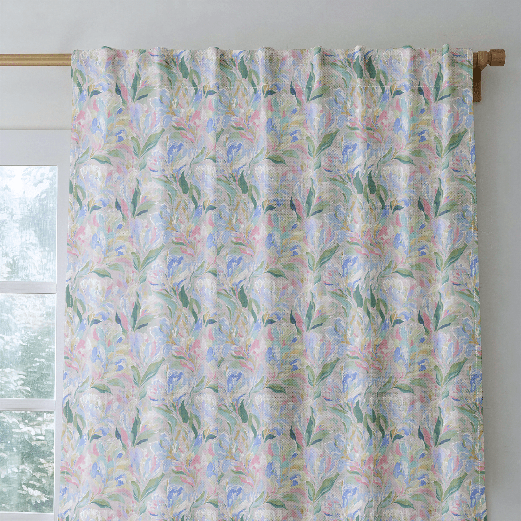 Wildflower Hill - Curtain Panel - The Drapery