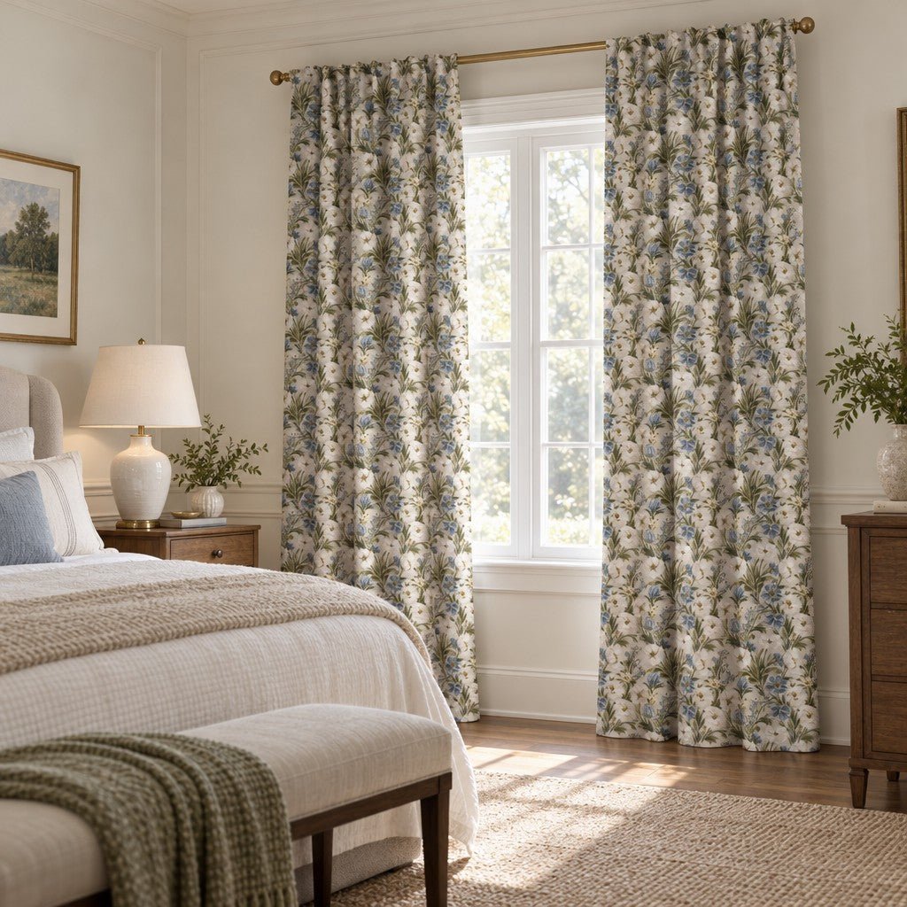 Wildflower Ostara - Curtain Panel - The Drapery