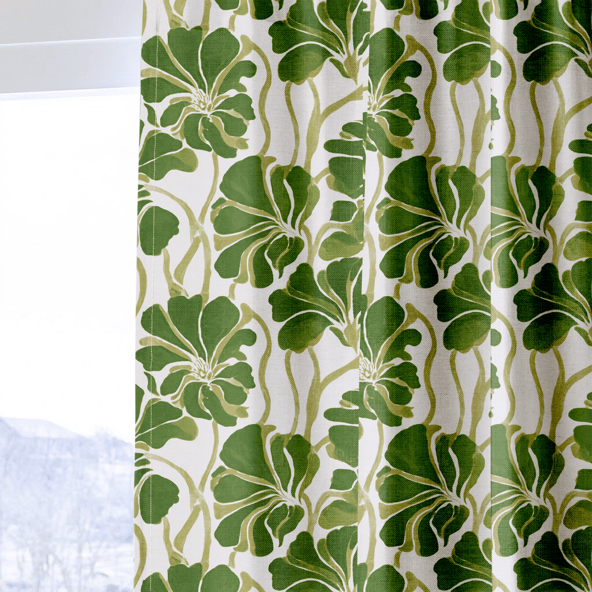 Wildflowers of Tuscany - Curtain Panel - The Drapery
