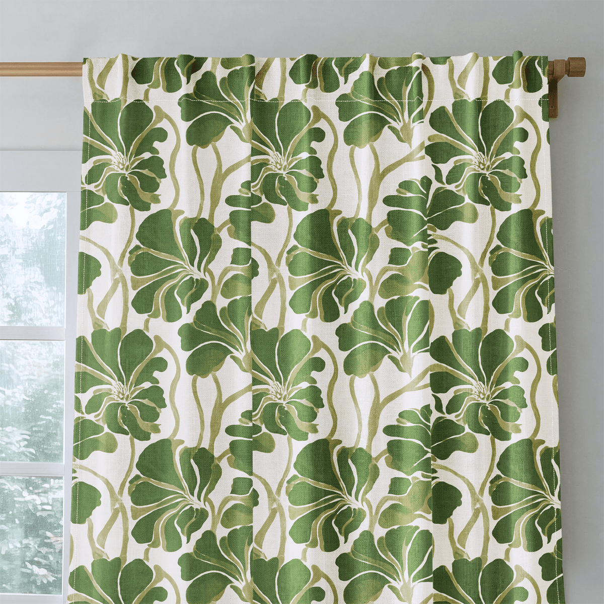 Wildflowers of Tuscany - Curtain Panel - The Drapery