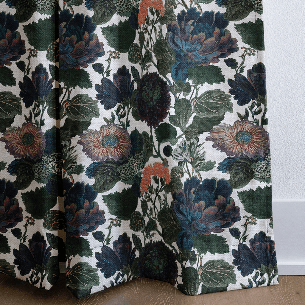 Wildwood on Eggshell - Curtain Panel - The Drapery