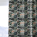 Wildwood on Eggshell - Curtain Panel - The Drapery