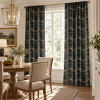 Wildwood on Moss - Curtain Panel - The Drapery