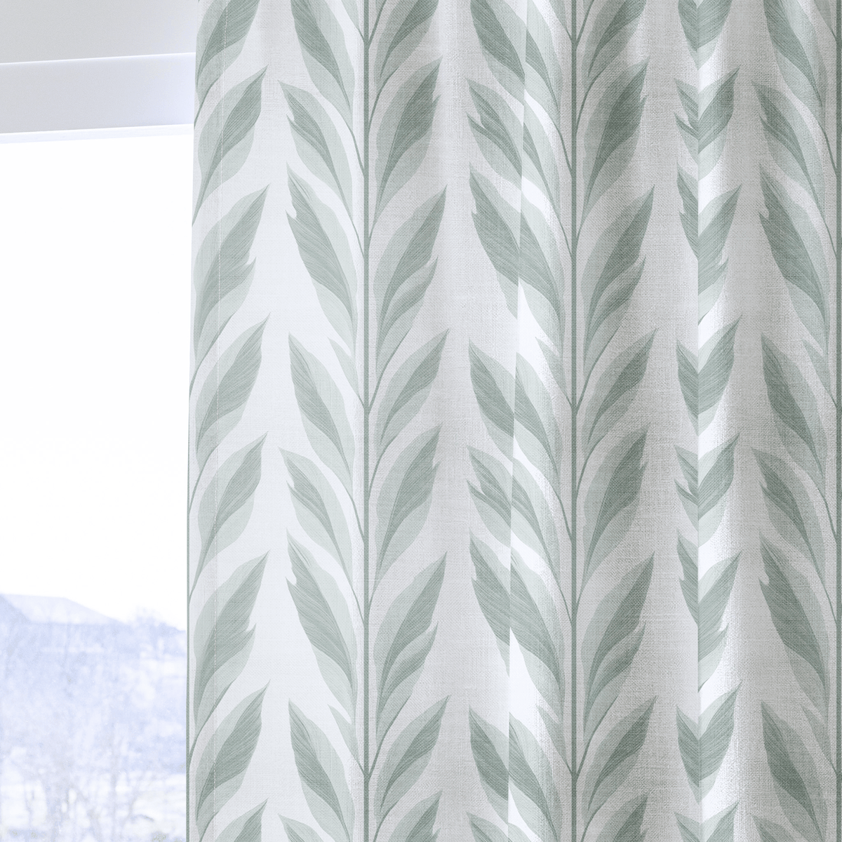 Willow Breeze - Curtain Panel - The Drapery