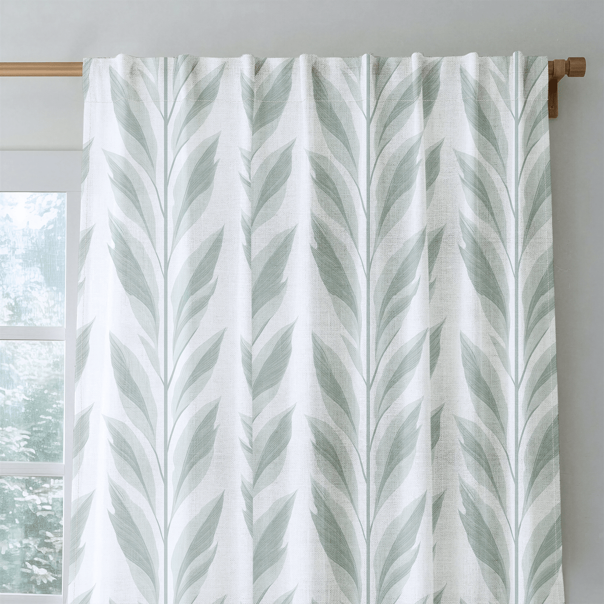 Willow Breeze - Curtain Panel - The Drapery