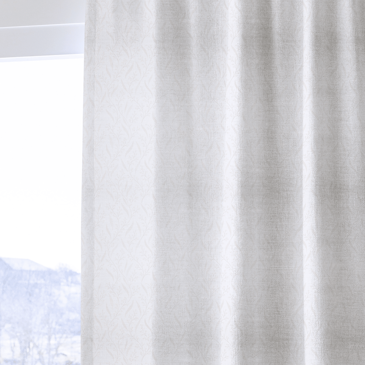 Willow Mist - Curtain Panel - The Drapery