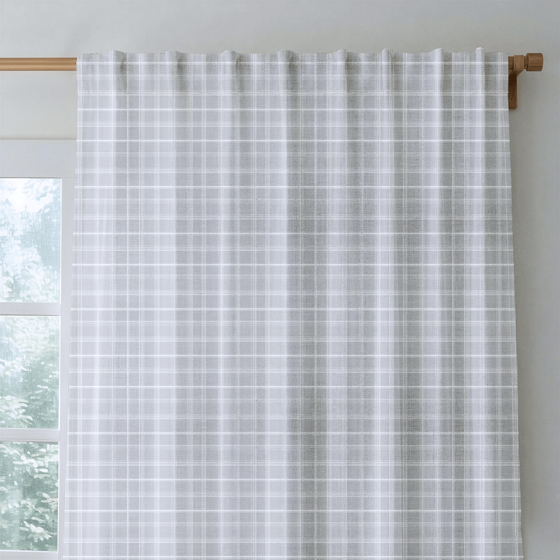 Window Moon - Curtain Panel - The Drapery