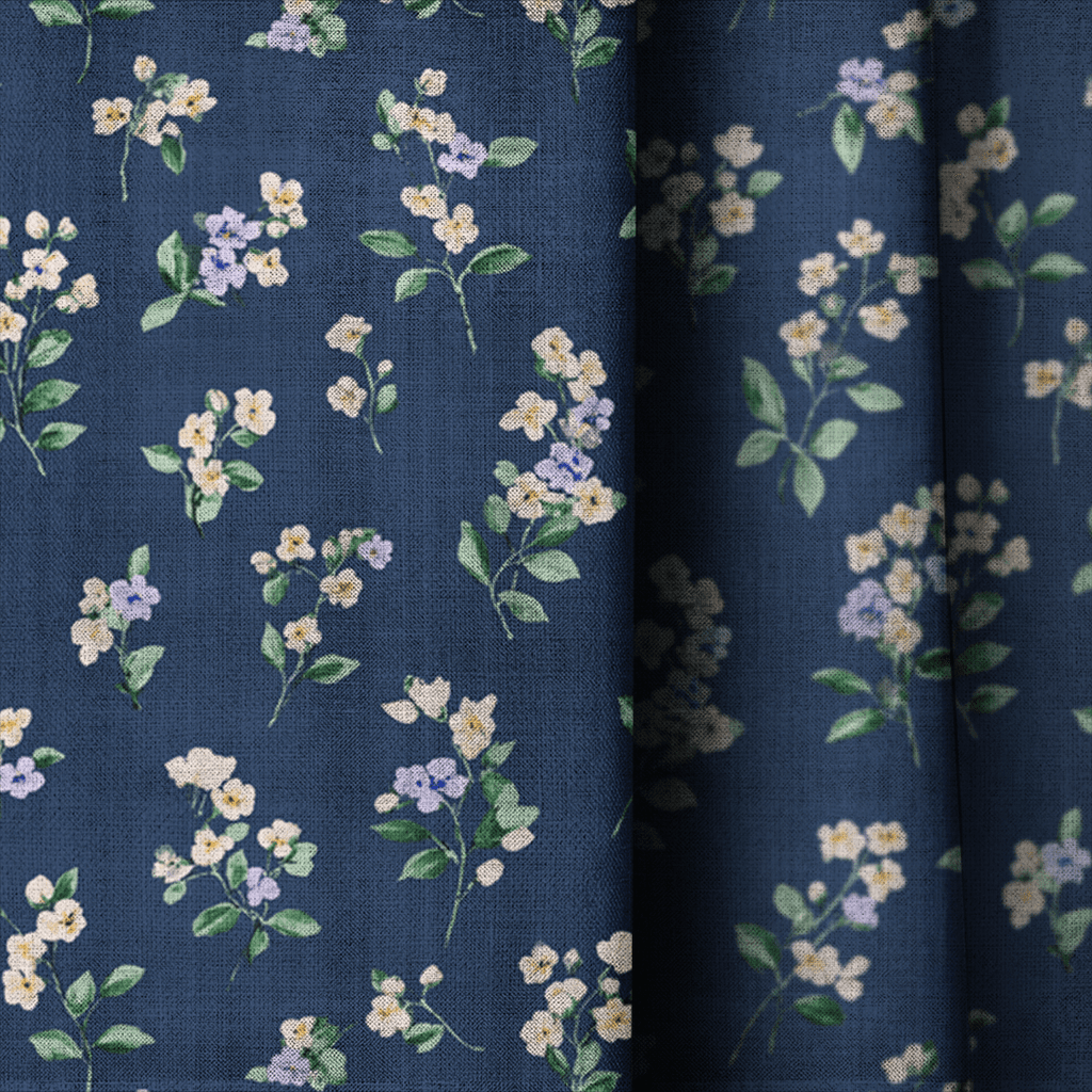 Windsmere Bloom - Curtain Panel - The Drapery