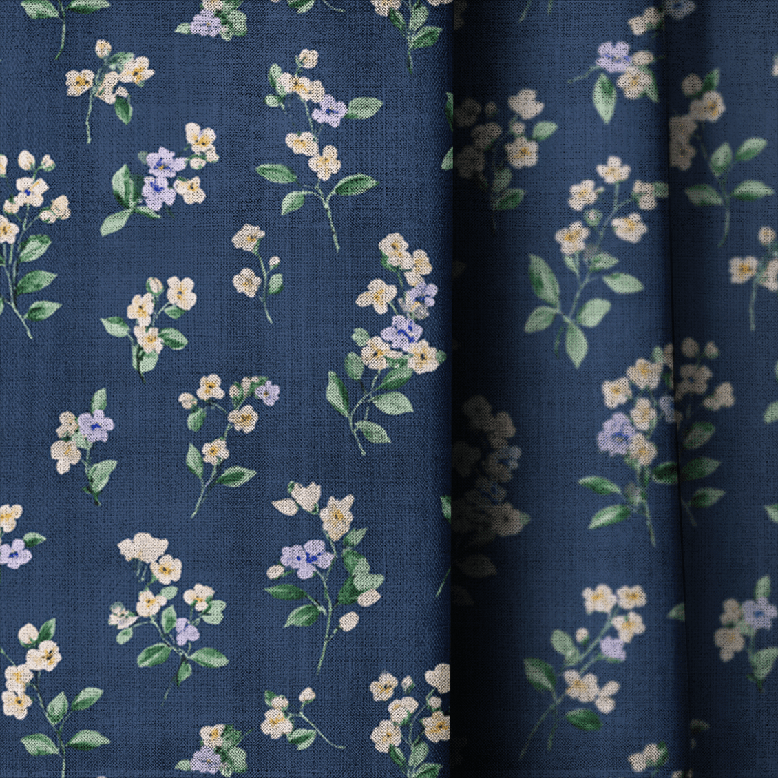 Windsmere Bloom - Curtain Panel - The Drapery
