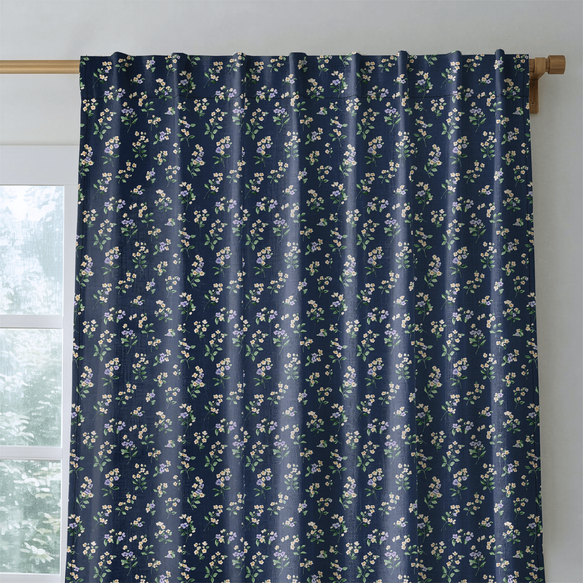 Windsmere Bloom - Curtain Panel - The Drapery