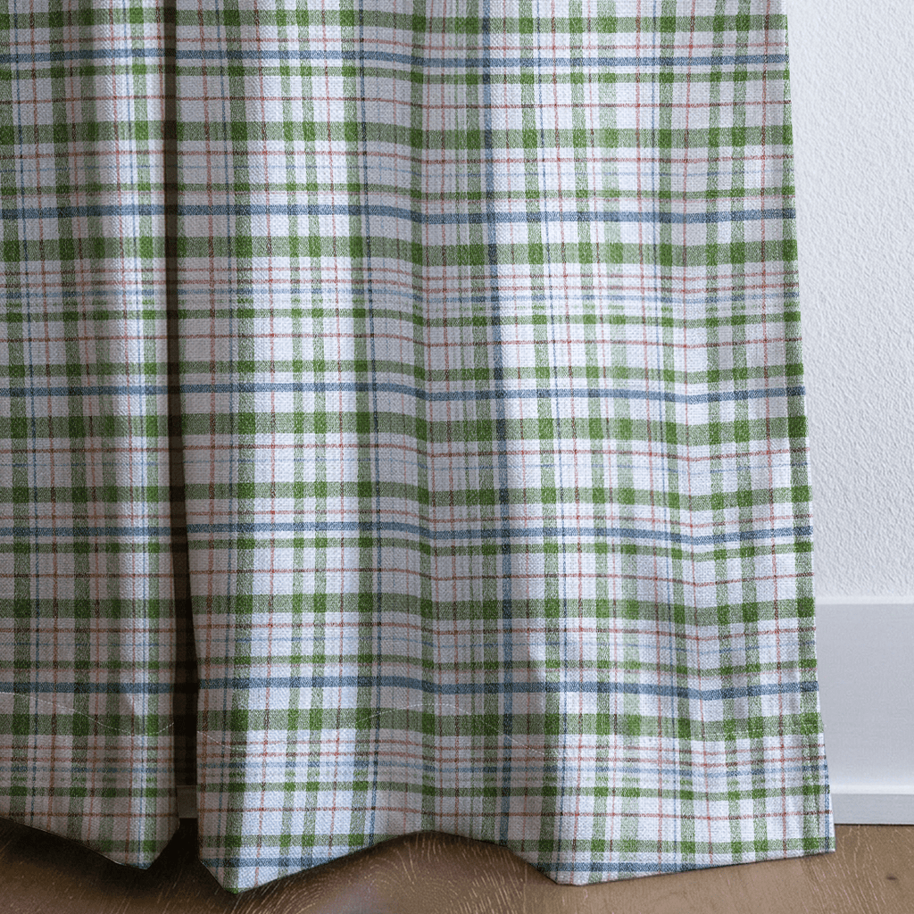 Windsor Plaid - Curtain Panel - The Drapery