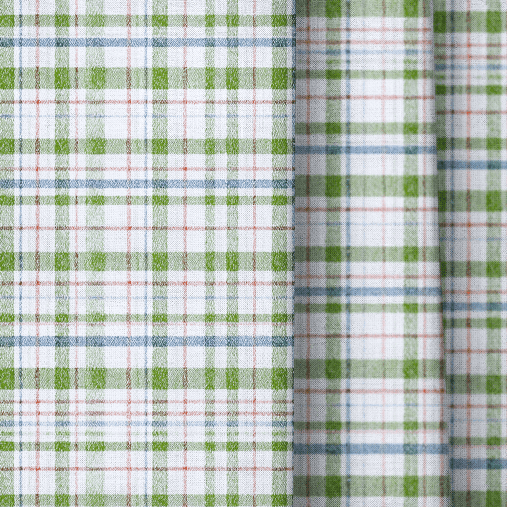 Windsor Plaid - Curtain Panel - The Drapery