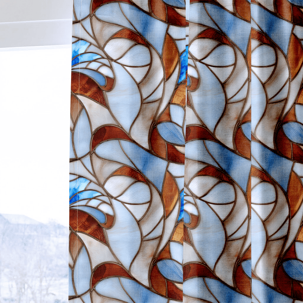 Wing Veil Pattern - Curtain Panel - The Drapery