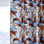 Wing Veil Pattern - Curtain Panel - The Drapery